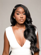 Brooklyn Hair 13x6 Super Natural Hairline Raw Hair Loose Body Wave Tiny Knots Wig Swiss HD Lace Frontal Pre-Plucked & Bleached